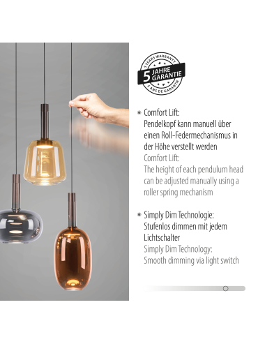 Lampa wisząca IRIDES 2679-70