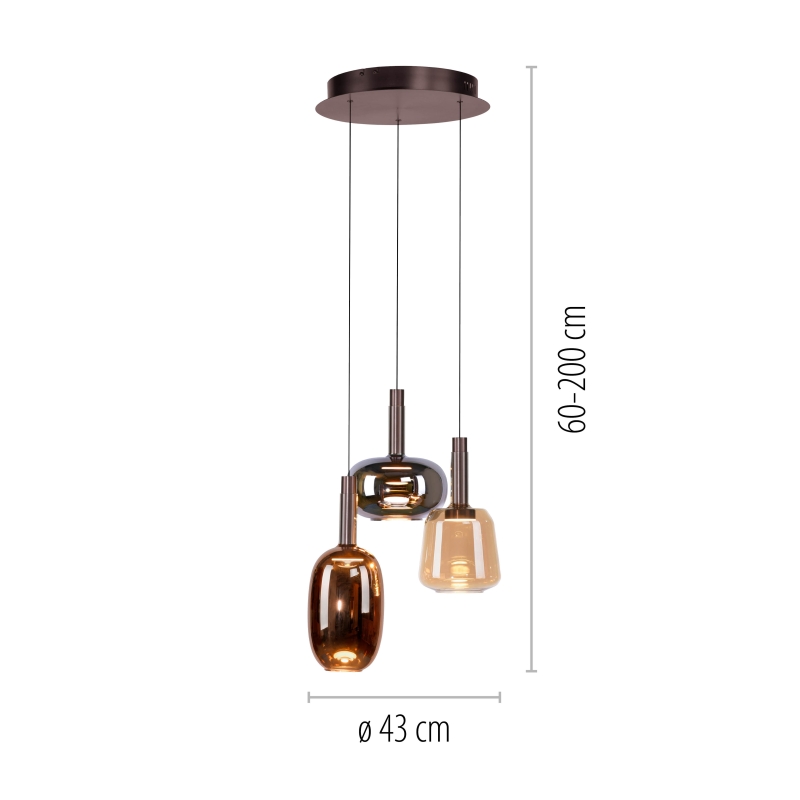 Lampa wisząca IRIDES 2679-70