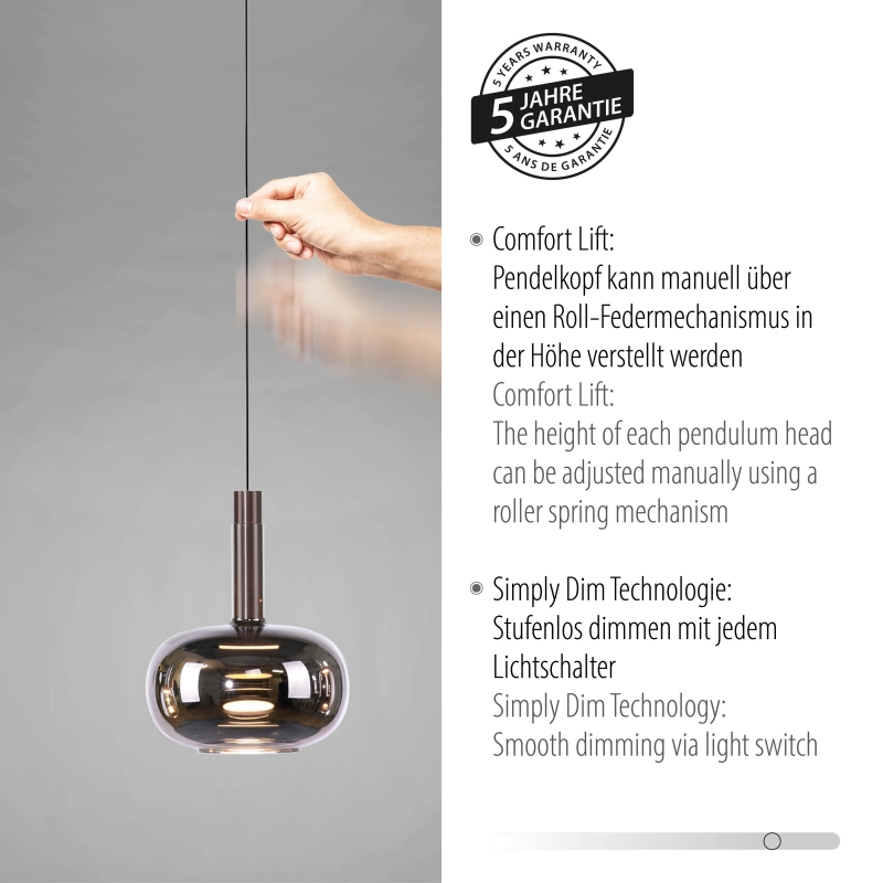 Lampa wisząca IRIDES 2680-70