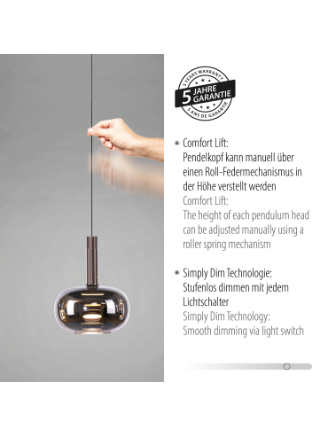 Lampa wisząca IRIDES 2680-70
