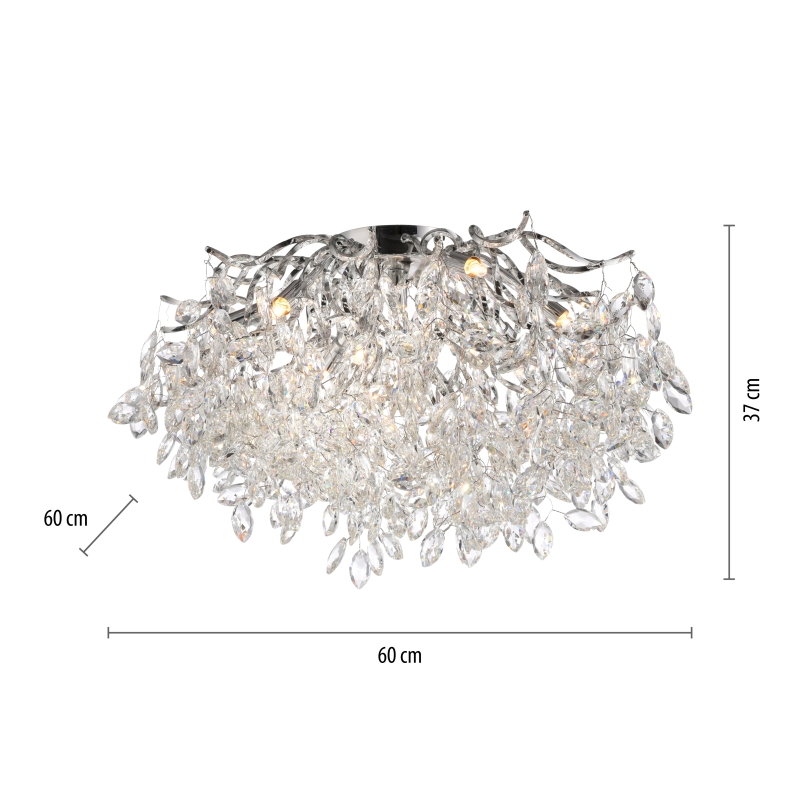 Lampa sufitowa RICICLE 6053-17