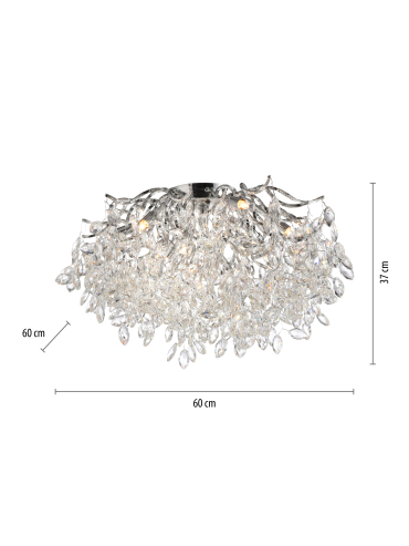 Lampa sufitowa RICICLE 6053-17