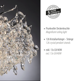 Lampa sufitowa RICICLE 6054-17