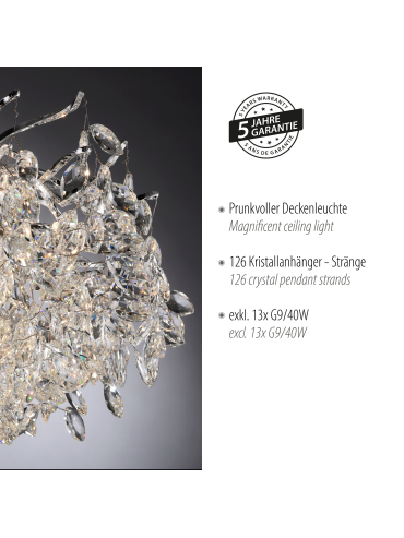 Lampa sufitowa RICICLE 6054-17