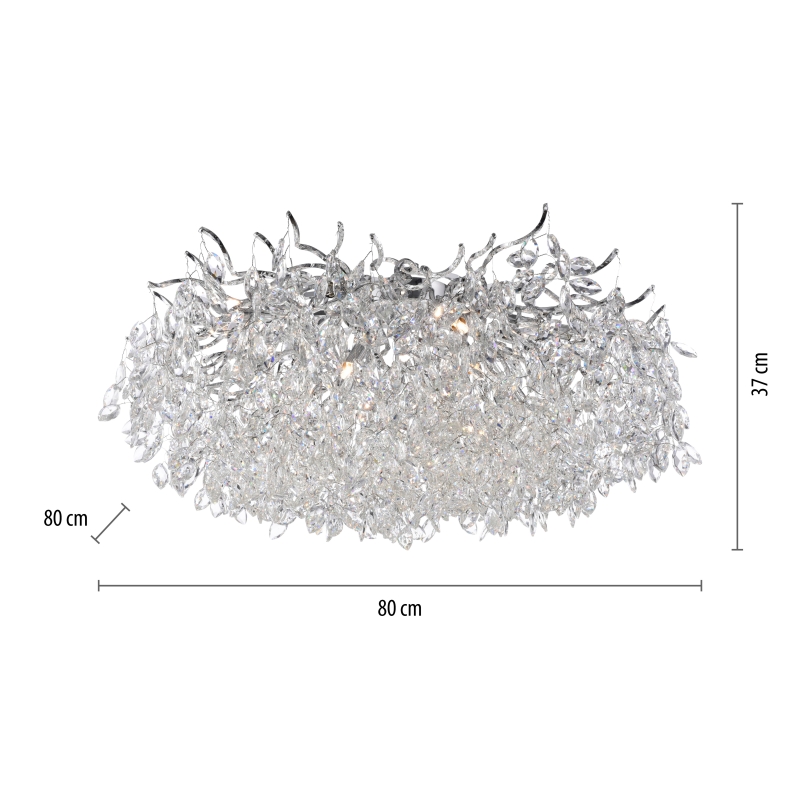 Lampa sufitowa RICICLE 6054-17