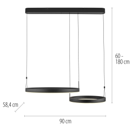 Lampa wisząca ESKO 2360-18