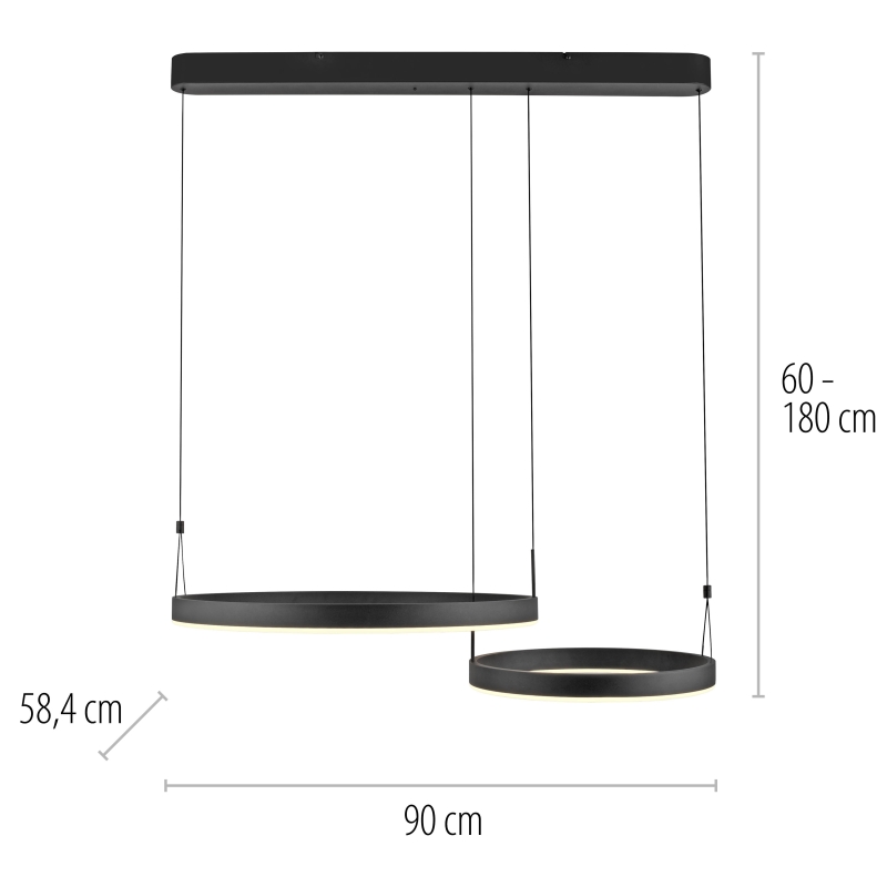 Lampa wisząca ESKO 2360-18