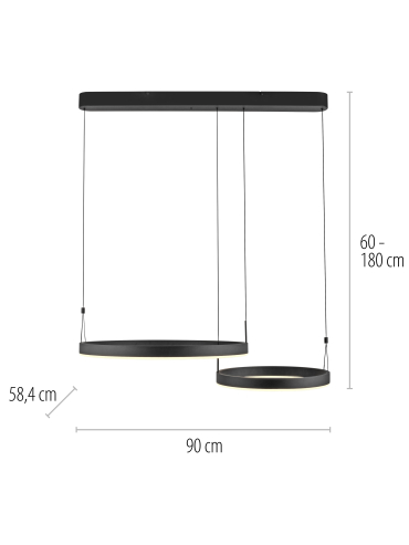Lampa wisząca ESKO 2360-18