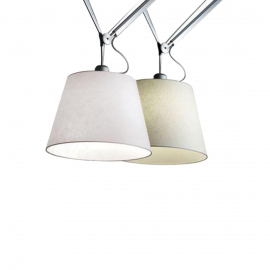 Lampa wisząca TOLOMEO DECENTRATA 32 Szara