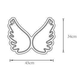 Kinkiet NEON WINGS FM-WN95