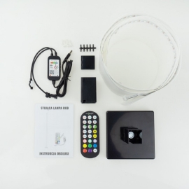 Lampa podłogowa TUYA RGB MUZYCZNA EC20546