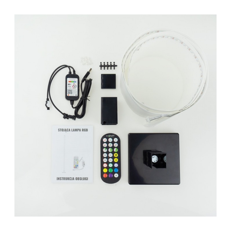 Lampa podłogowa TUYA RGB MUZYCZNA EC20546