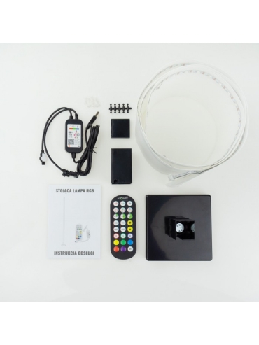 Lampa podłogowa TUYA RGB MUZYCZNA EC20546