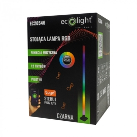 Lampa podłogowa TUYA RGB MUZYCZNA EC20546