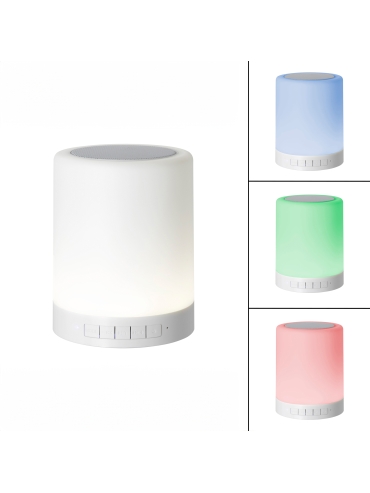 Lampa biurkowa z funkcją głośnika JOURNEY LED RGB