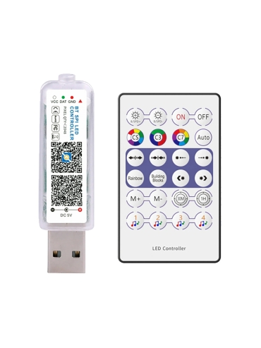 Łańcuch LED 10M RGB PILOT 324405