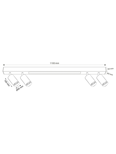Lampa sufitowa PARIS 327406