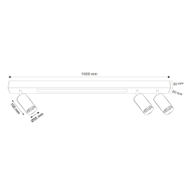 Lampa sufitowa PARIS 327390