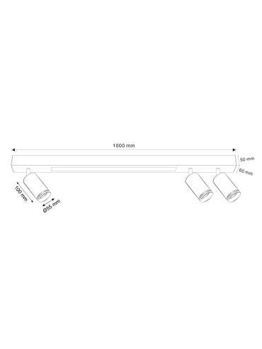 Lampa sufitowa PARIS 327390