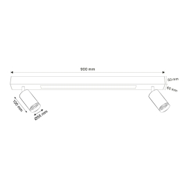 Lampa sufitowa PARIS 327383