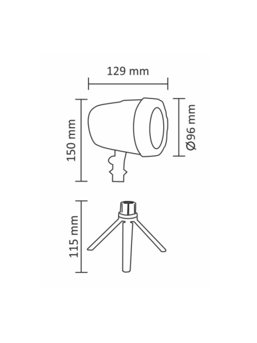 Projektor laserowy LED 309068