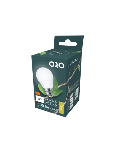 Żarówka ORO-E27-G45-TOTO-5W
