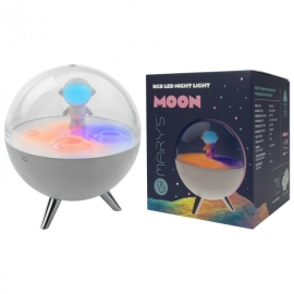 Lampa stołowa KSIĘŻYC BIAŁY RGB MW61055