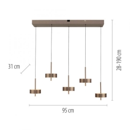 Lampa wisząca Q-ROTATE 2249-34