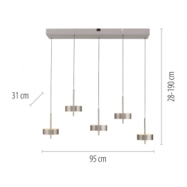 Lampa wisząca Q-ROTATE 2249-95
