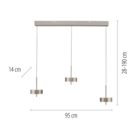 Lampa wisząca Q-ROTATE 2248-95