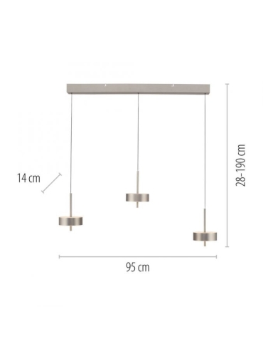 Lampa wisząca Q-ROTATE 2248-95