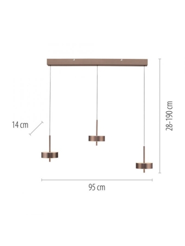 Lampa wisząca Q-ROTATE 2248-34