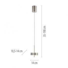 Lampa wisząca Q-ROTATE 2247-95