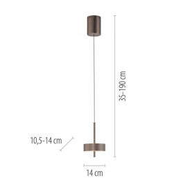 Lampa wisząca Q-ROTATE 2247-34
