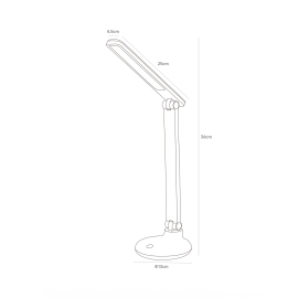 Lampa biurkowa 1913-WH