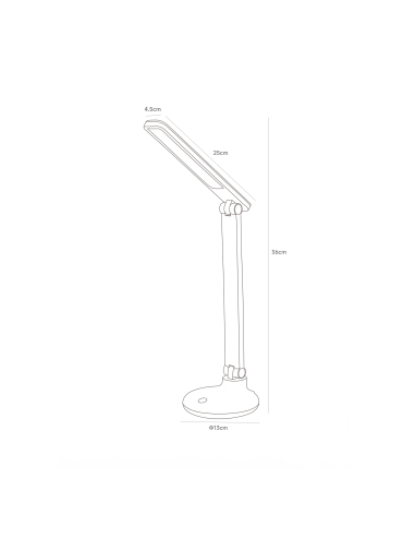 Lampa biurkowa 1913-WH