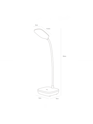 Lampa biurkowa 1961-WH