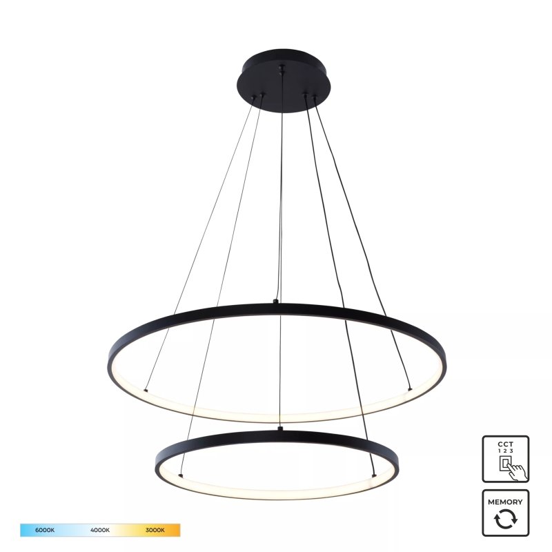 Lampa wisząca BRENO 18140BK-2