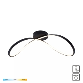 Lampa sufitowa ERDA 19600C-BK