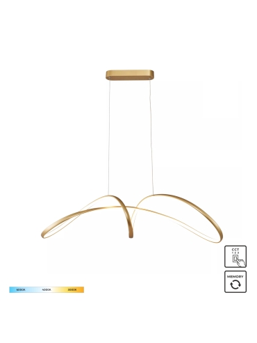 Lampa wisząca FERMI 20026P-GD