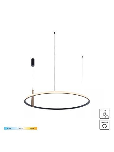 Lampa wisząca CLAUD 22808-WOOD