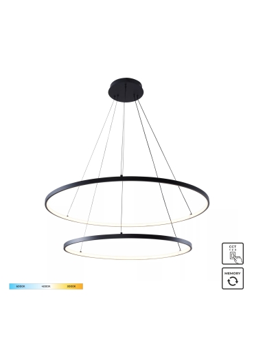 Lampa wisząca BRENO 2023200-BK