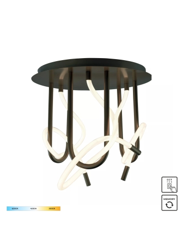 Lampa sufitowa BALBO 2023573-BK
