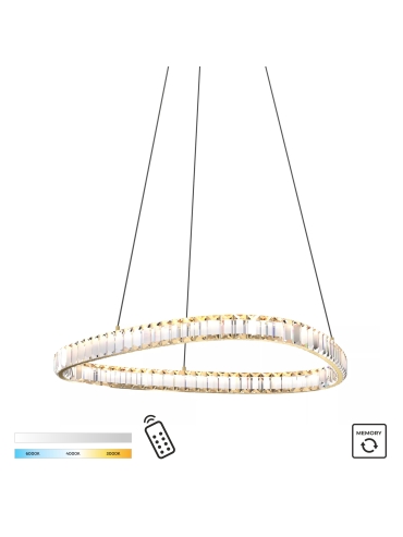 Lampa wisząca ATHESA MD3169-1-3GT