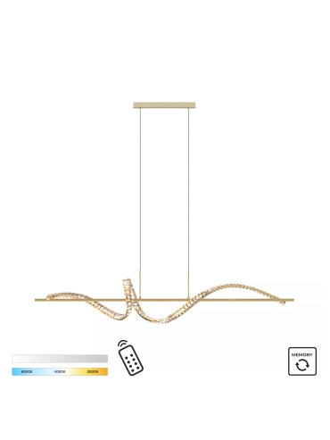 Lampa wisząca ATHESA MD3170-1-3GT