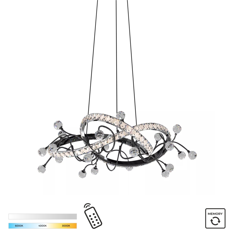 Lampa wisząca MAIA MD3481-1S-3BCT