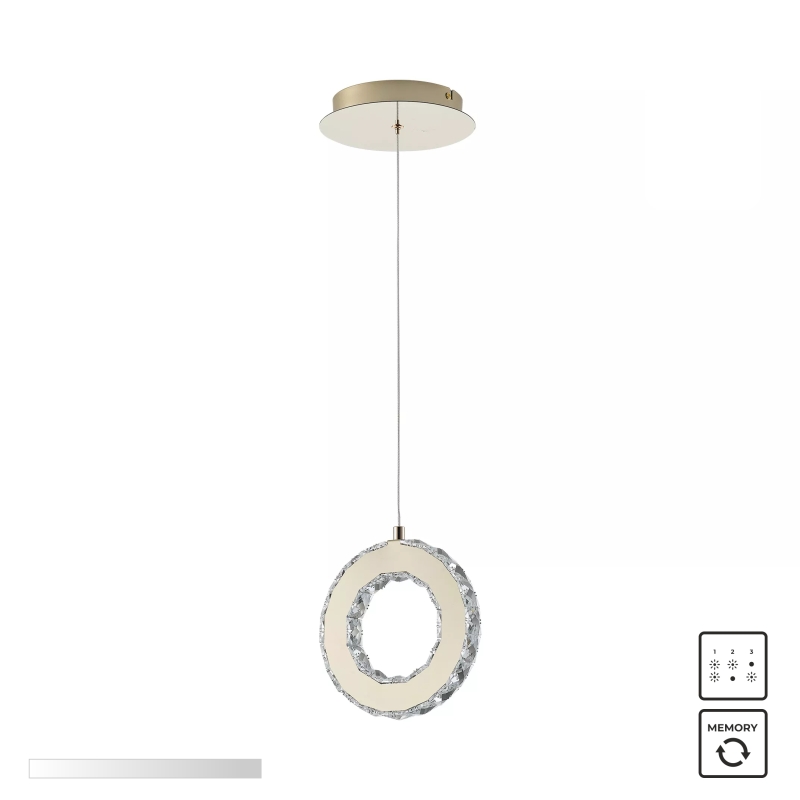 Lampa wisząca GIRONA MD3713-1-3GT