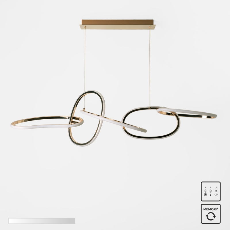 Lampa wisząca CHOLET MD7361-5A-EGT