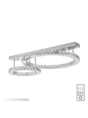 Lampa sufitowa GIRONA MX3713-2-3CT