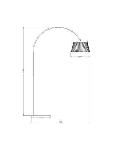 Lampa podłogowa LAUTARO 1005